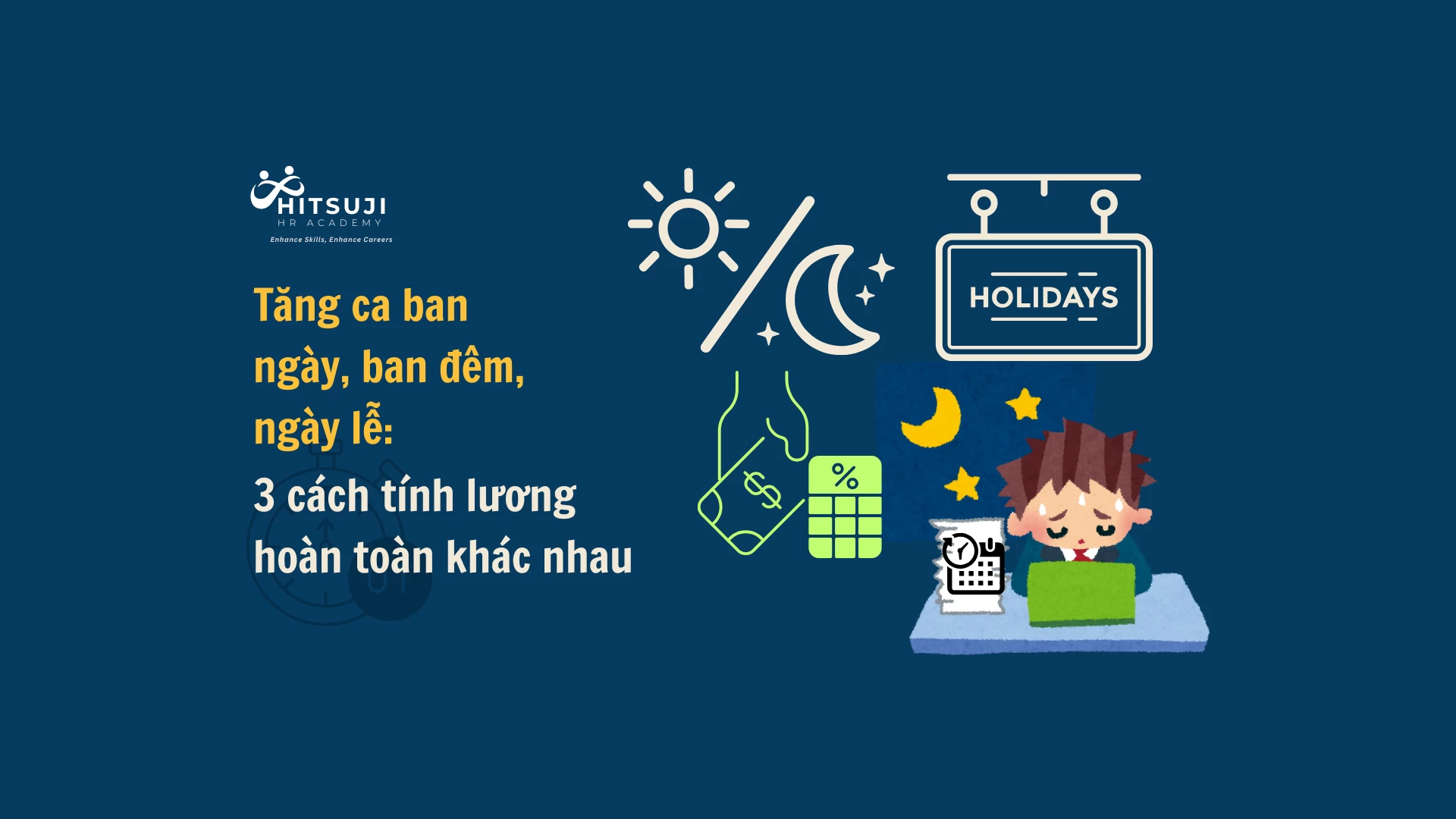 Tăng Ca Ban Ngày, Ban Đêm, Ngày Lễ: 3 Cách Tính Lương Hoàn Toàn Khác Nhau