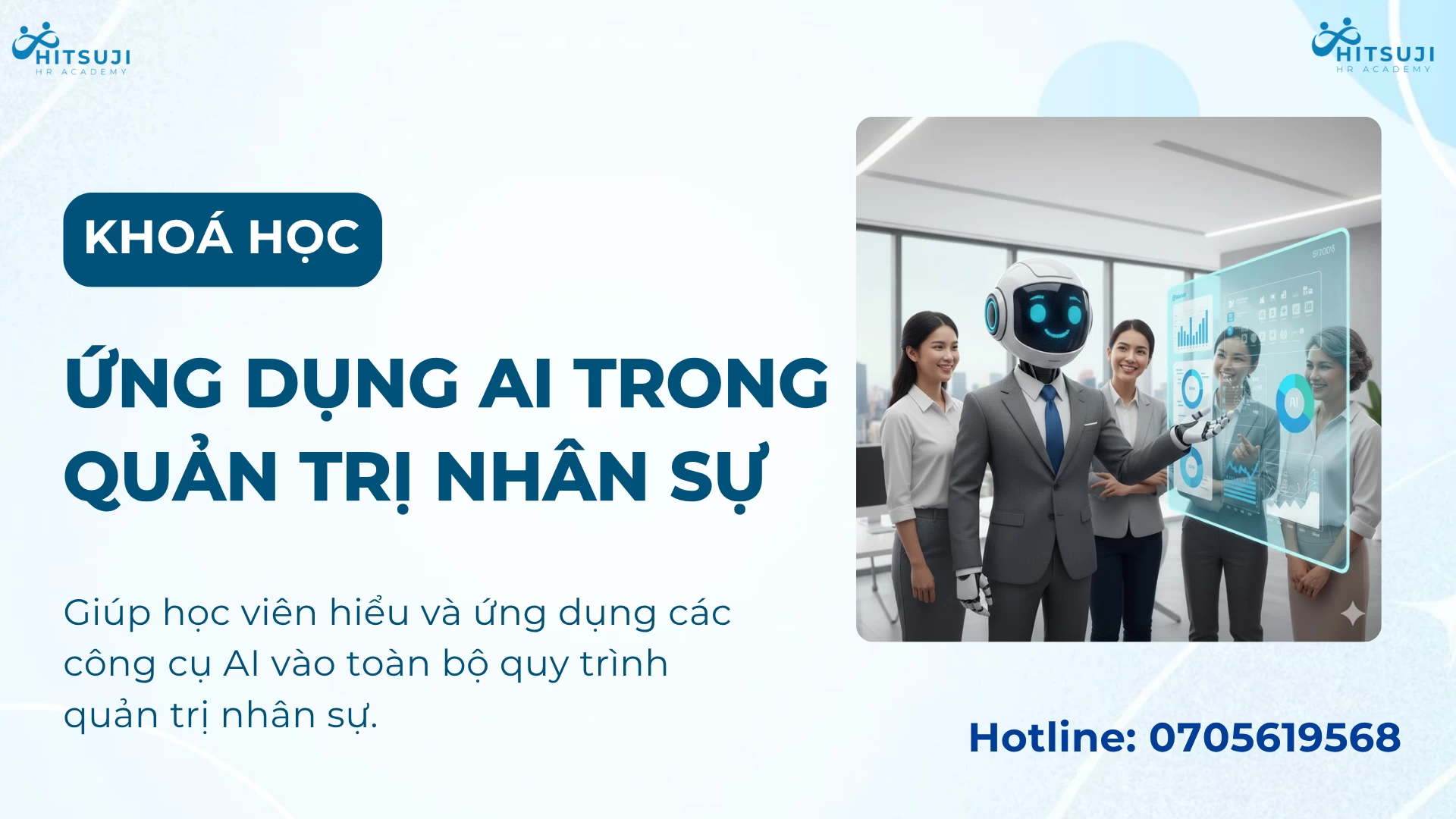 KHOÁ HỌC ỨNG DỤNG AI TRONG QUẢN TRỊ NHÂN SỰ