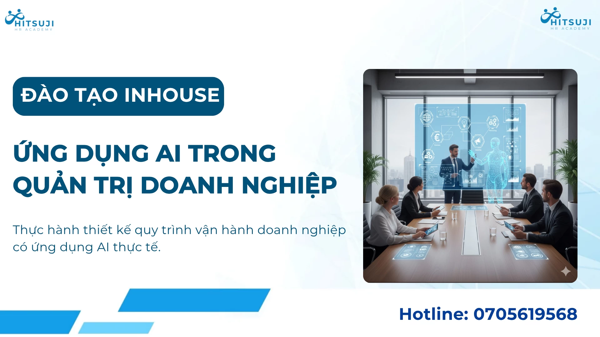 [ĐÀO TẠO INHOUSE] ỨNG DỤNG ỨNG DỤNG AI TRONG QUẢN TRỊ DOANH NGHIỆP