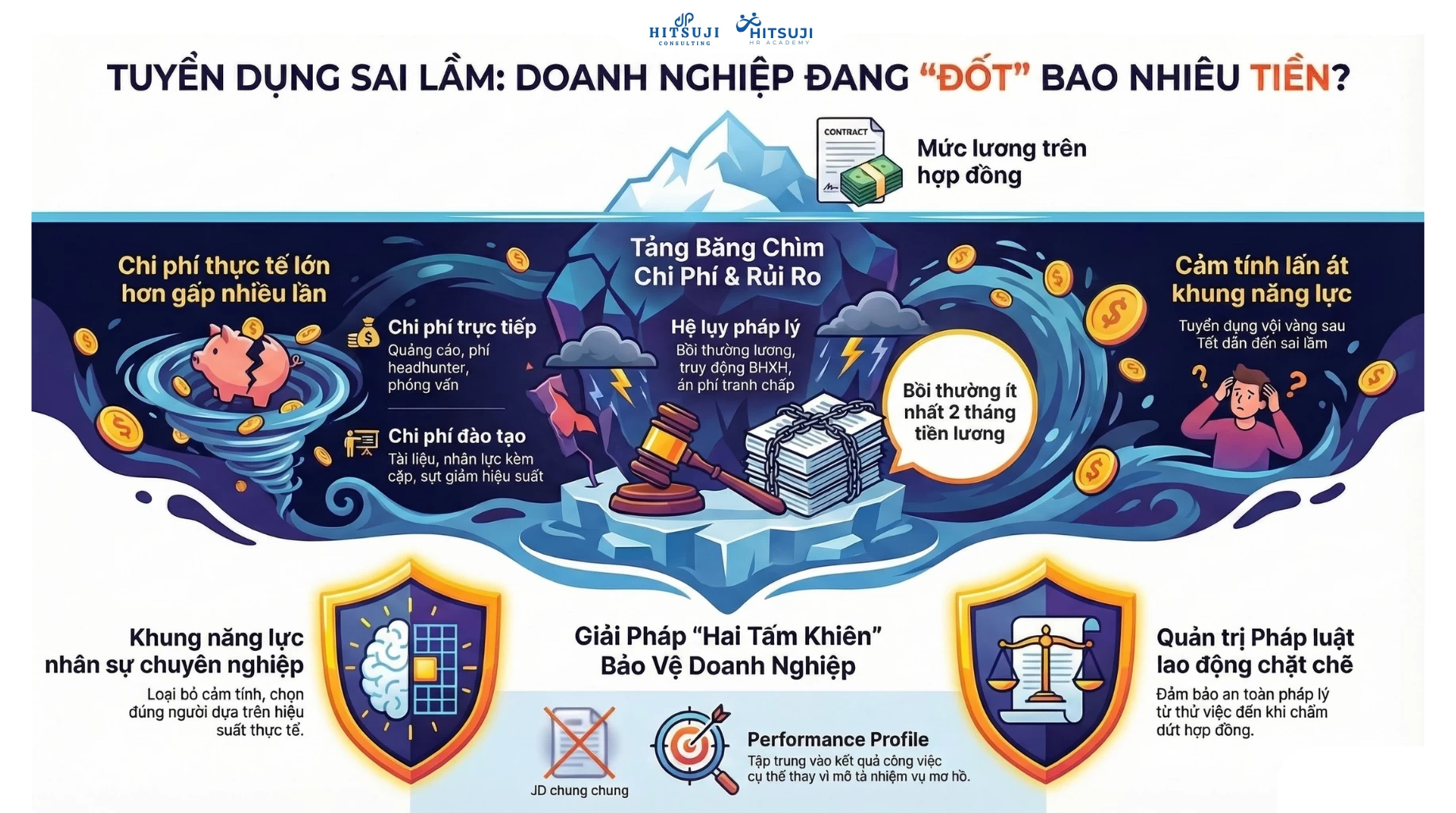DOANH NGHIỆP ĐANG "ĐỐT" BAO NHIÊU TIỀN CHO MỘT QUYẾT ĐỊNH NHÂN SỰ SAI LẦM?